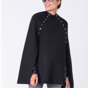 NWT Seraphine knitted maternity and nursing cape | Black | Size Medium